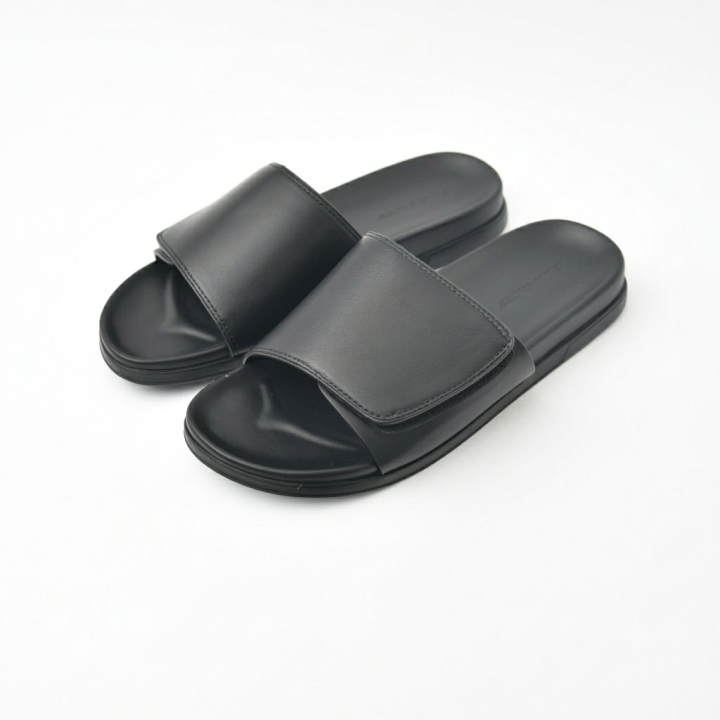 Mules à Large Bride Minimaliste