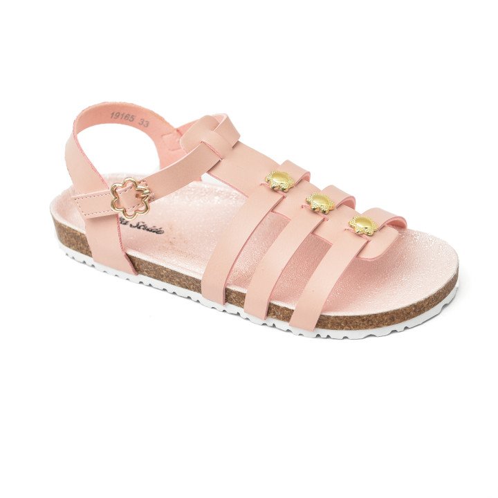 Sandales d'Été à Ornements et Boucle Fleur