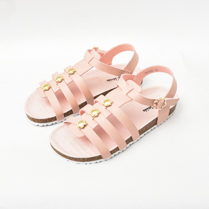 Sandales d'Été à Ornements et Boucle Fleur