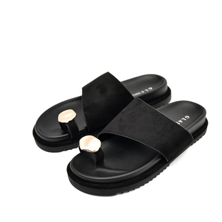 Mules Asymétriques à Large Bandeau