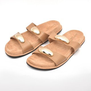 Mules Chic à Détails Métalliques
