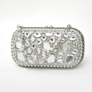 Pochette de Soirée Ornée de Pierres