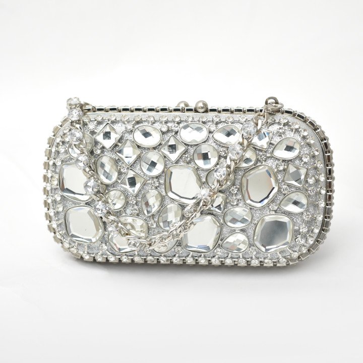 Pochette de Soirée Ornée de Pierres