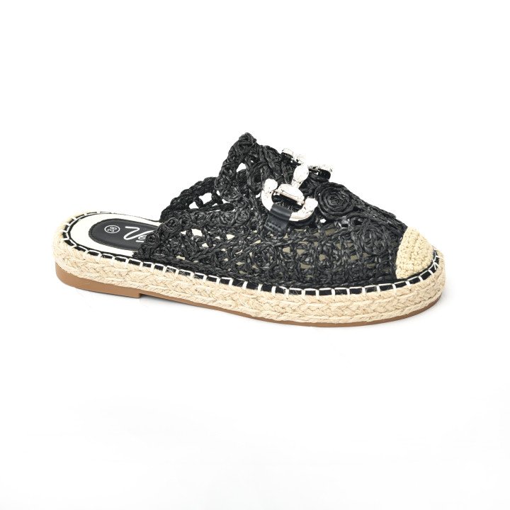 Mule Espadrille Tressée