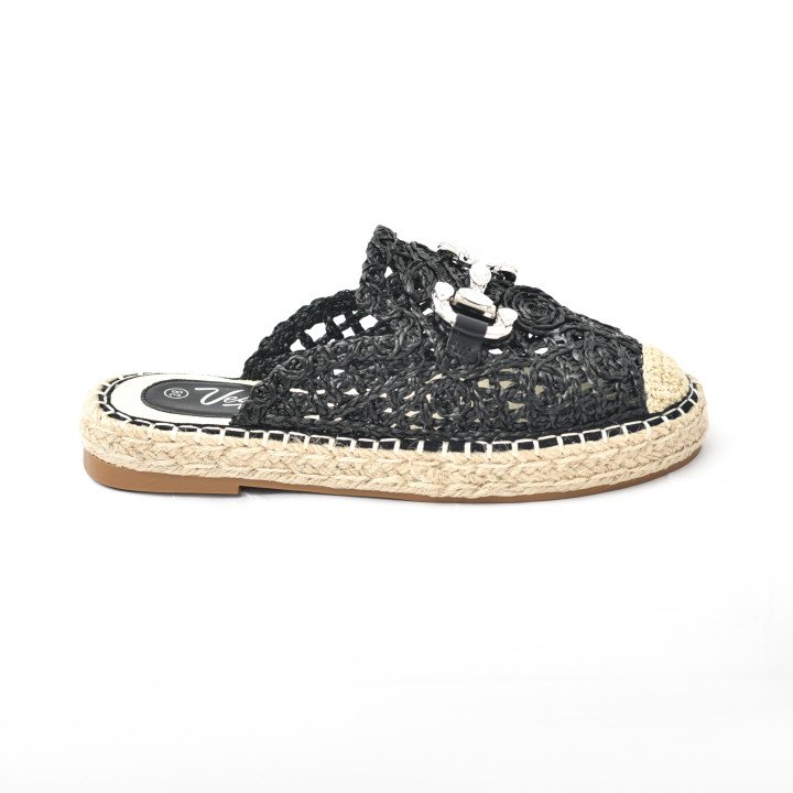 Mule Espadrille Tressée