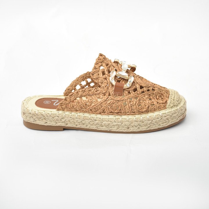 Mule Espadrille Tressée