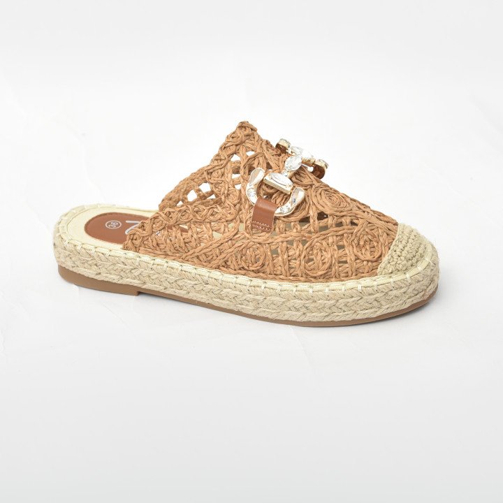 Mule Espadrille Tressée