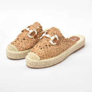 Mule Espadrille Tressée