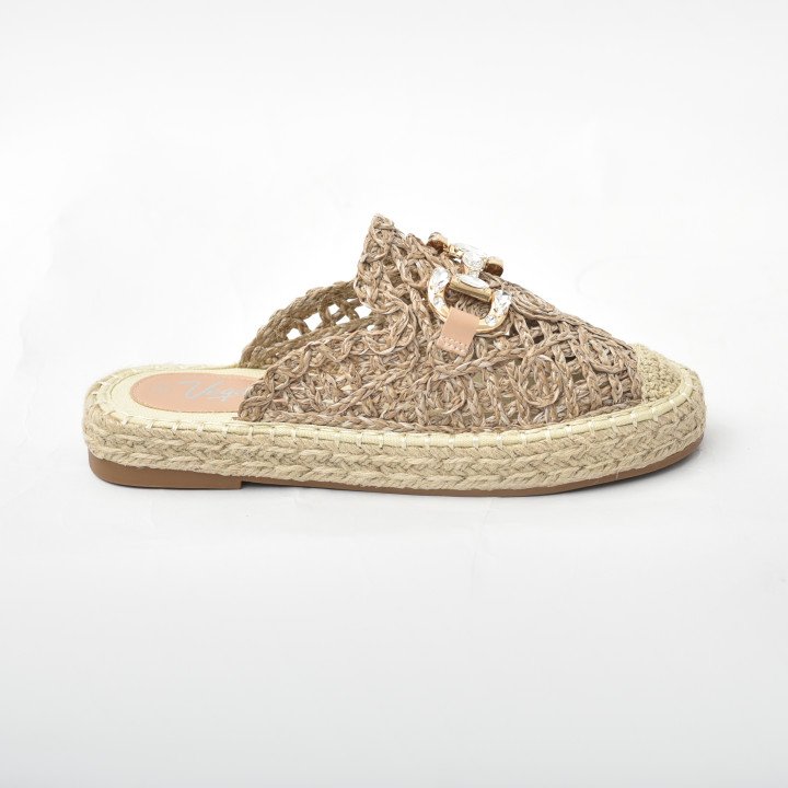 Mule Espadrille Tressée