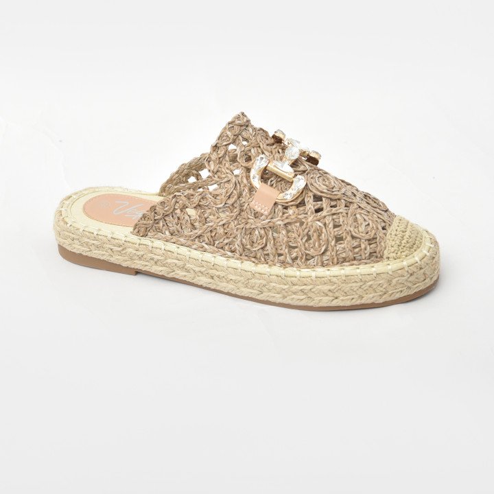 Mule Espadrille Tressée