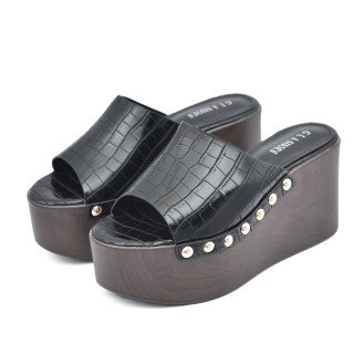 Mules compensées effet crocodile