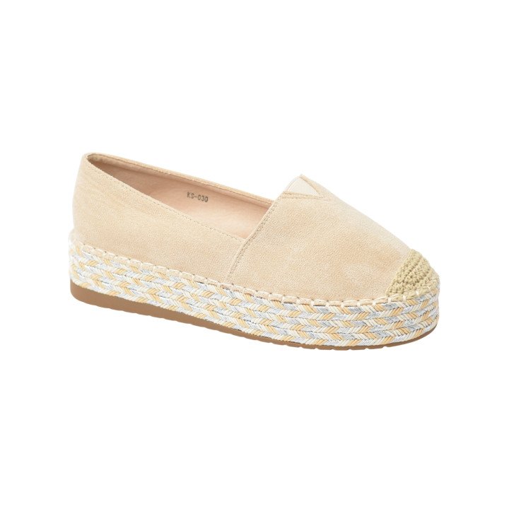 Espadrille Plateforme Confort