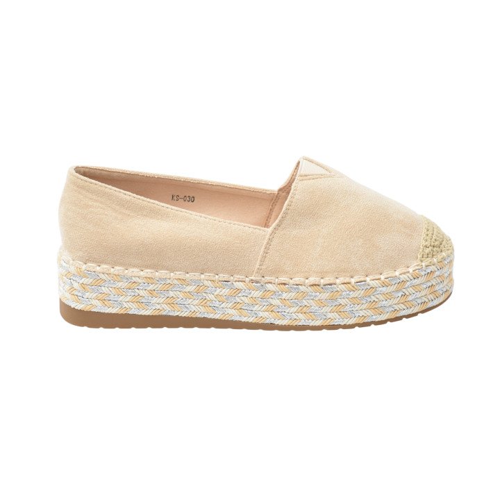 Espadrille Plateforme Confort