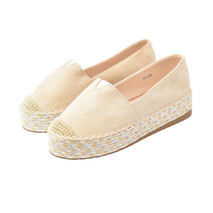 Espadrille Plateforme Confort