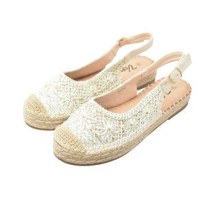 Espadrille Ajourée Élégance