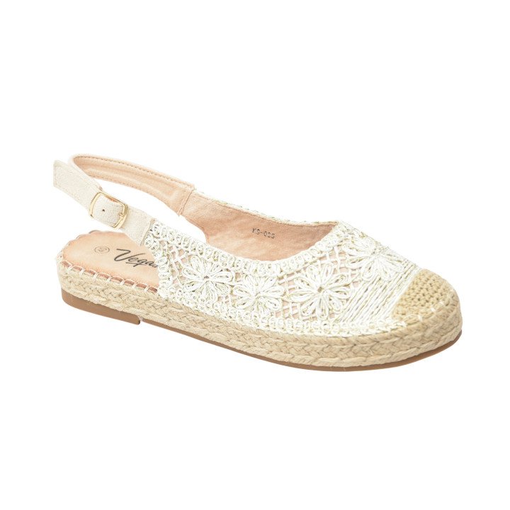 Espadrille Ajourée Élégance