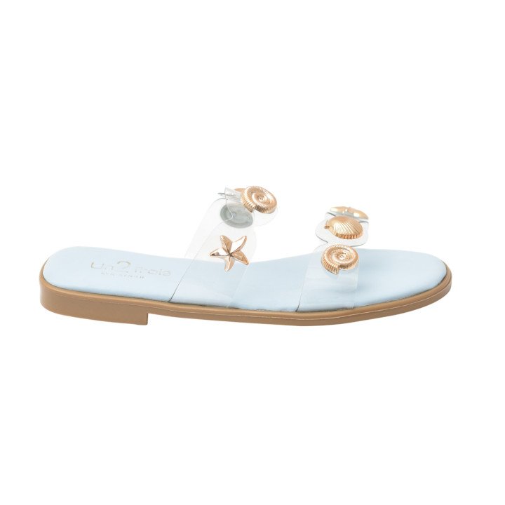 Mule Transparente Coquillage
