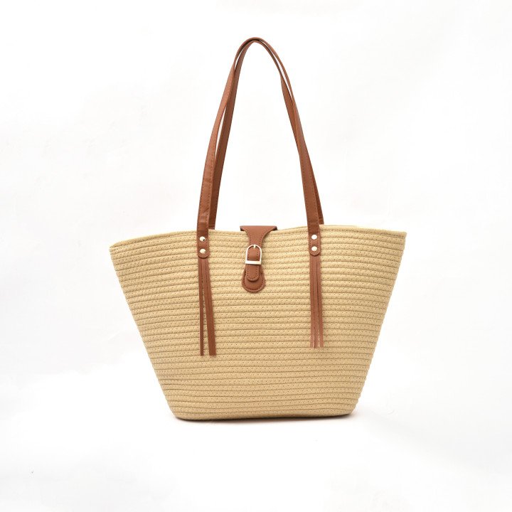 Sac Cabas Évasé en Corde de Coton