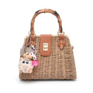 Sac à main tressé