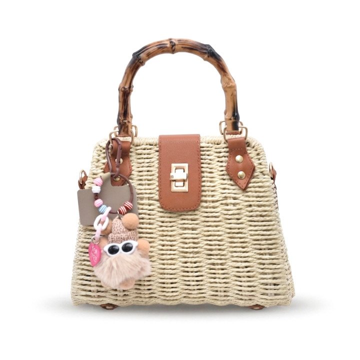 Sac à main tressé