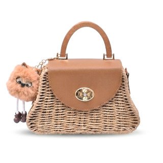 Sac à main tressé